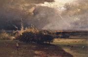 George Inness The Coming Storm Sweden oil painting artist